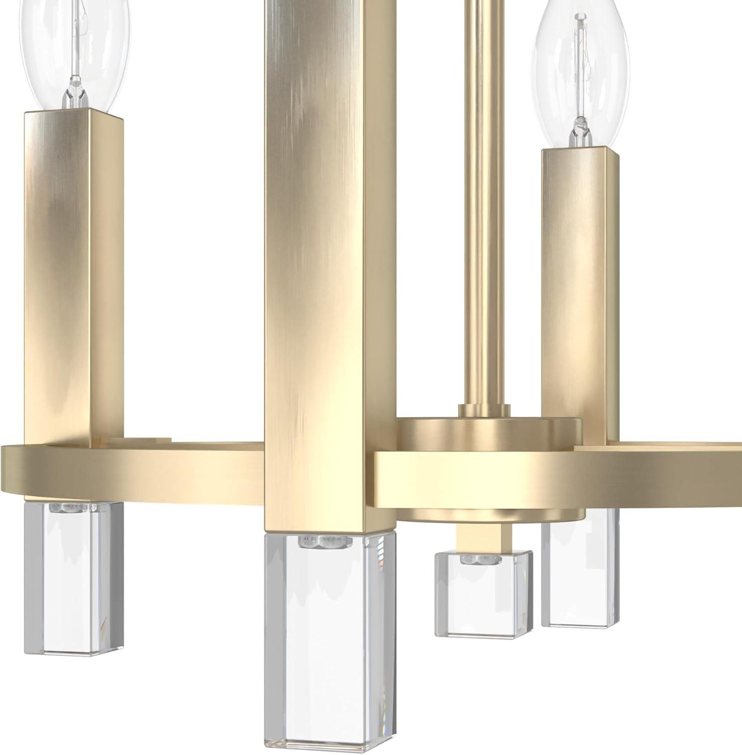 Alturas Gold Semi-Flush Ceiling Light for Indoor/Outdoor Use