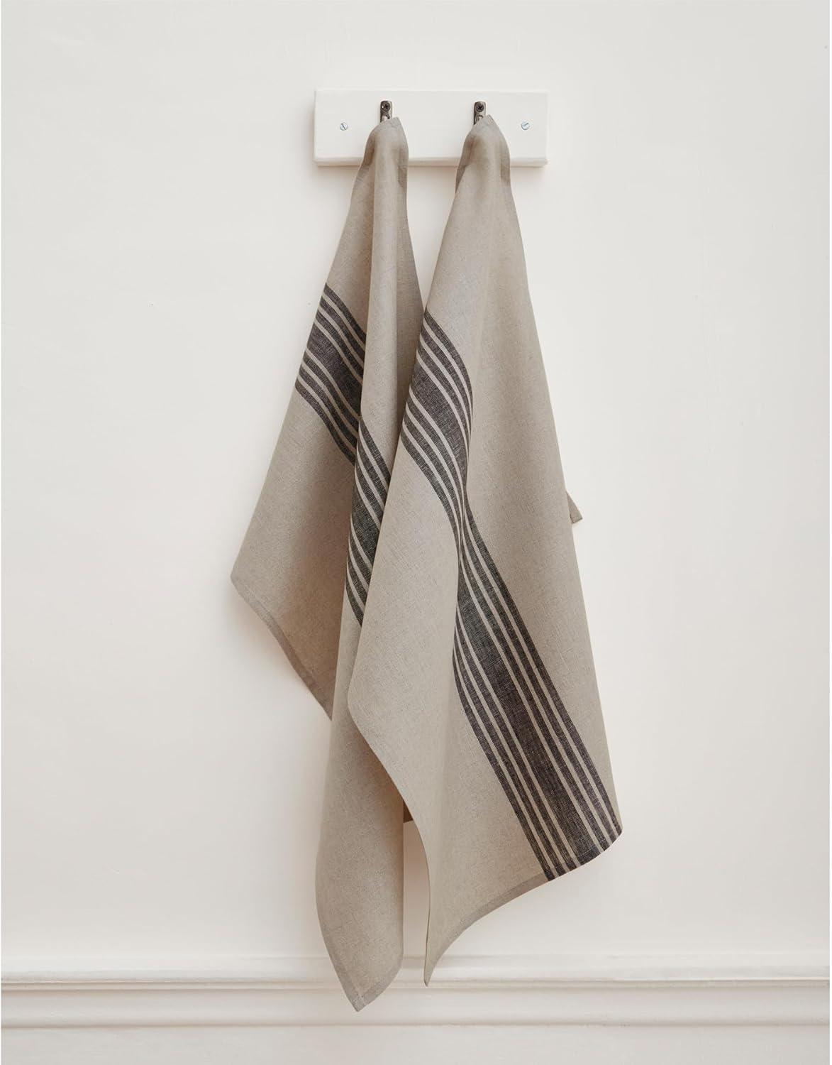 French Stripe - 100% Pure Linen Kitchen Towel