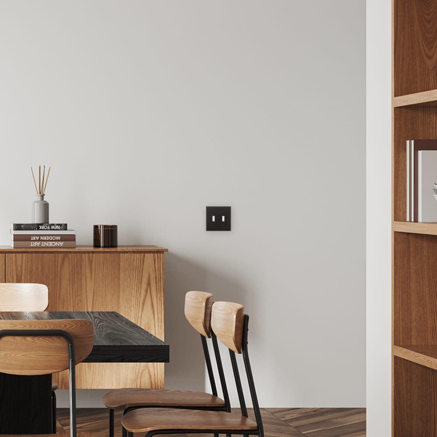 New York 2-Gang Toggle Light Switch Wall Plate