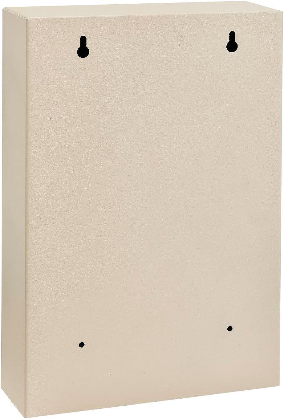 Global Industrial Medical Security Cabinet w/Double Key Locks 8""W x 2-5/8""D x