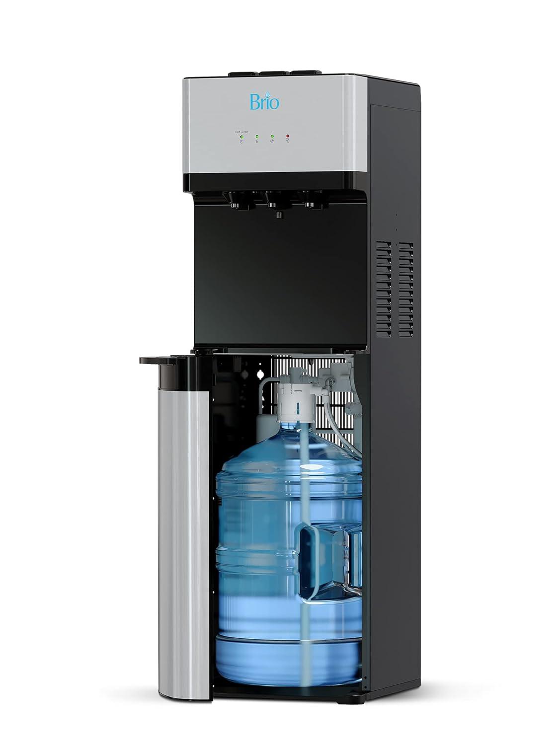 Brio Free Standing Bottom Loading Electric Filtered Water Dispenser