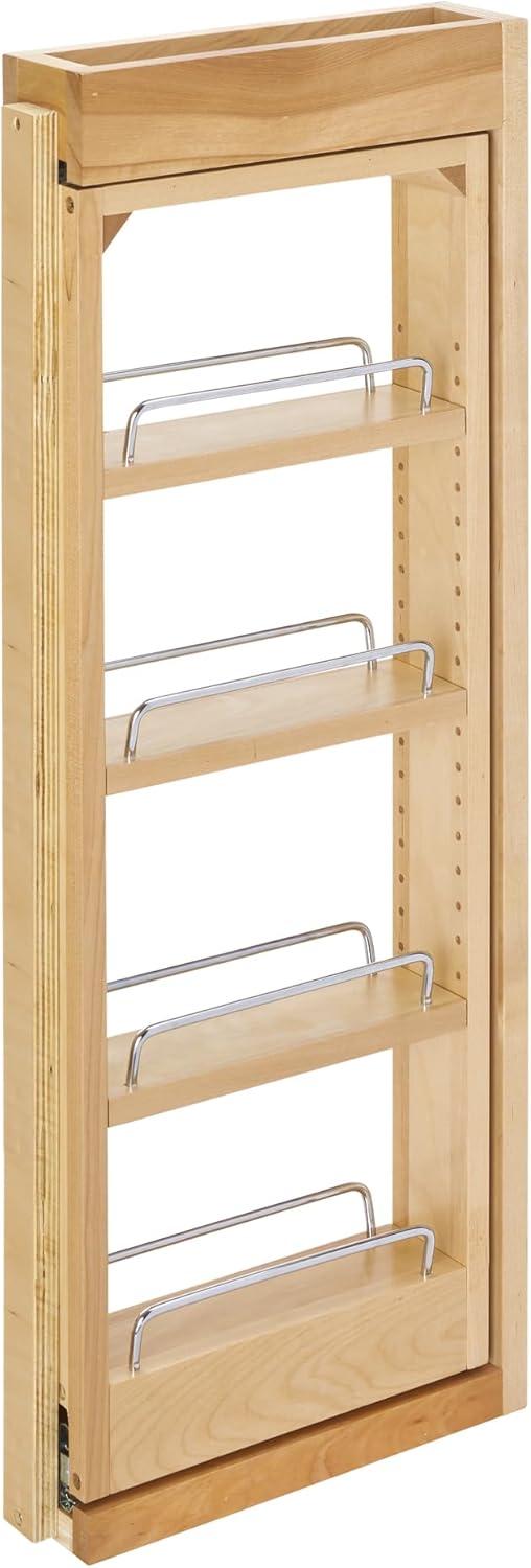 Rev-A-Shelf Pullout Wall Filler Between Cabinet Shelf Storage 3"x30", 432-WF-3C