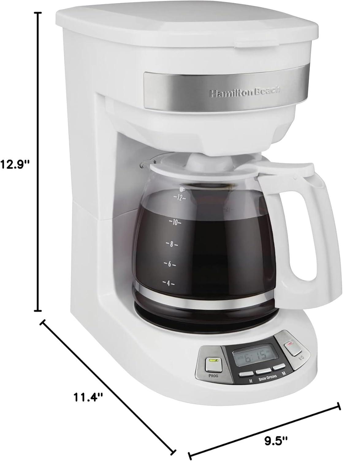 Hamilton Beach® Programmable Coffee Maker 12 Cup Capacity
