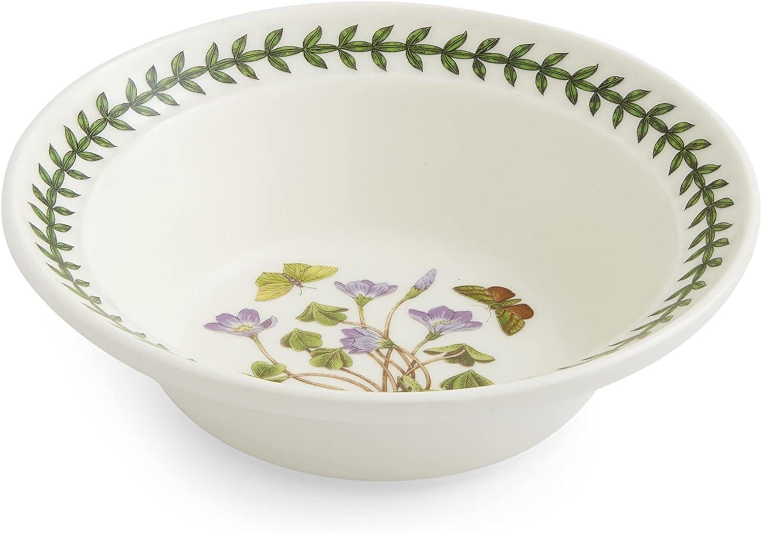 Botanic Garden Porcelain 4-Piece Floral Dinnerware Set