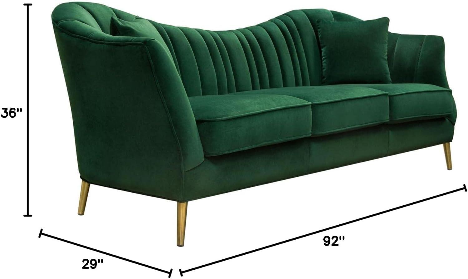 Ava 92'' Velvet Sofa