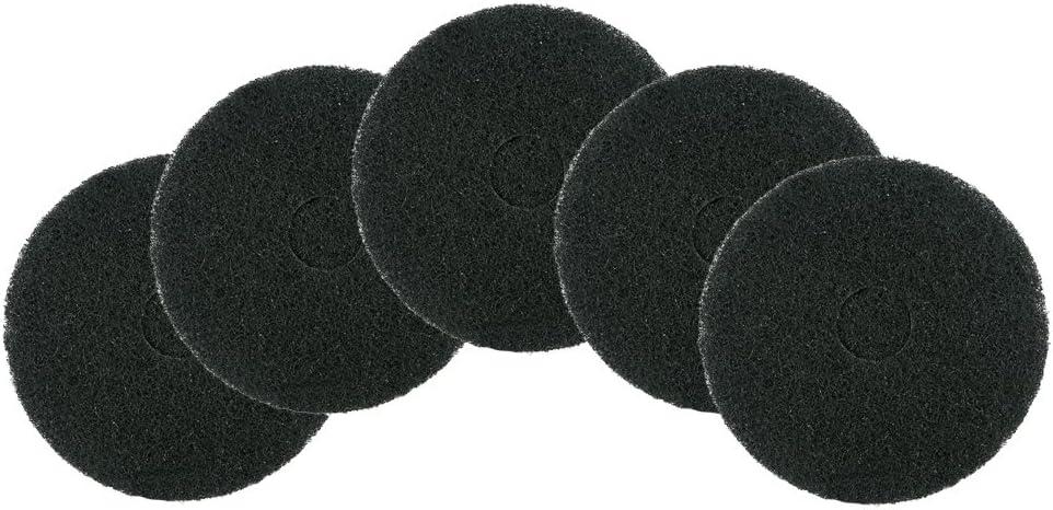 Boardwalk High Performance Stripping Floor Pads, 20" Diameter, Grayish Black, 5/Carton -BWK4020HIP