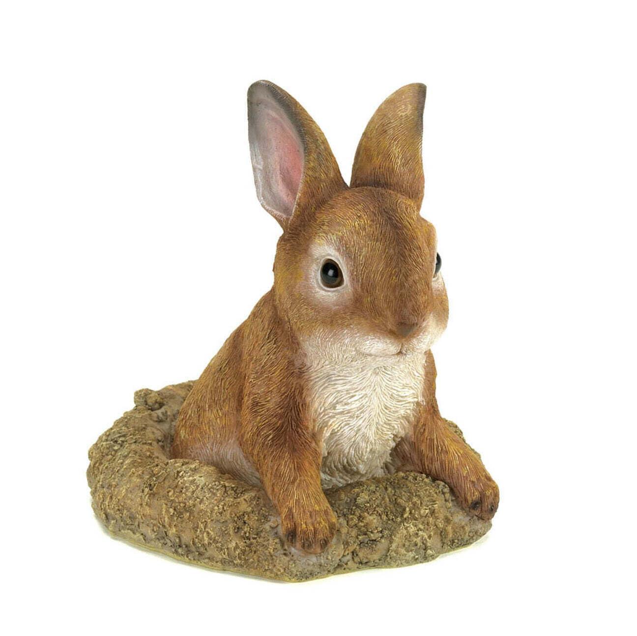 Summerfield Terrace 6.25” Curious Bunny Garden Statue
