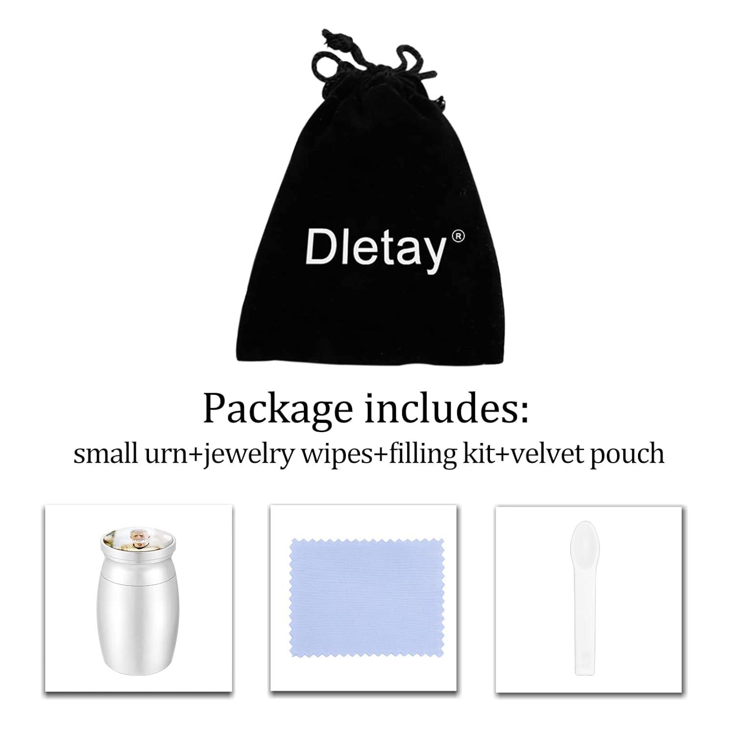 Small Keepsake Urn for Dad Mini Cremation Urns Decorative Memorial Funeral Ashes Holder Silver Engraved Stainless Steel Container for Dad Father 1.57 x 1.18 Inch-My Dad My Hero My Angel