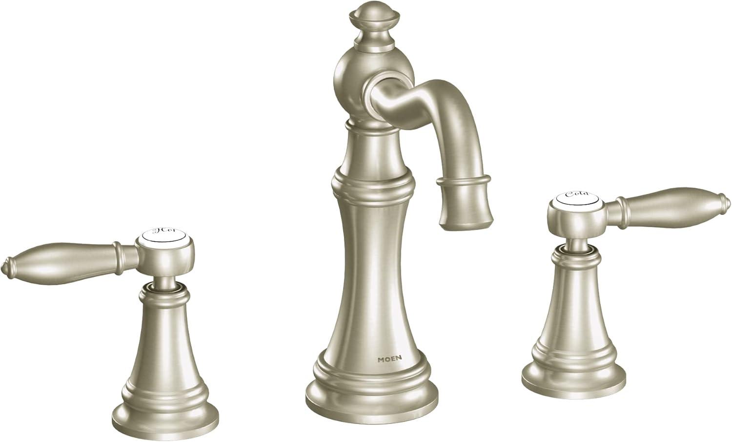 Weymouth Widespread Bathroom Faucet with Drain Assembly