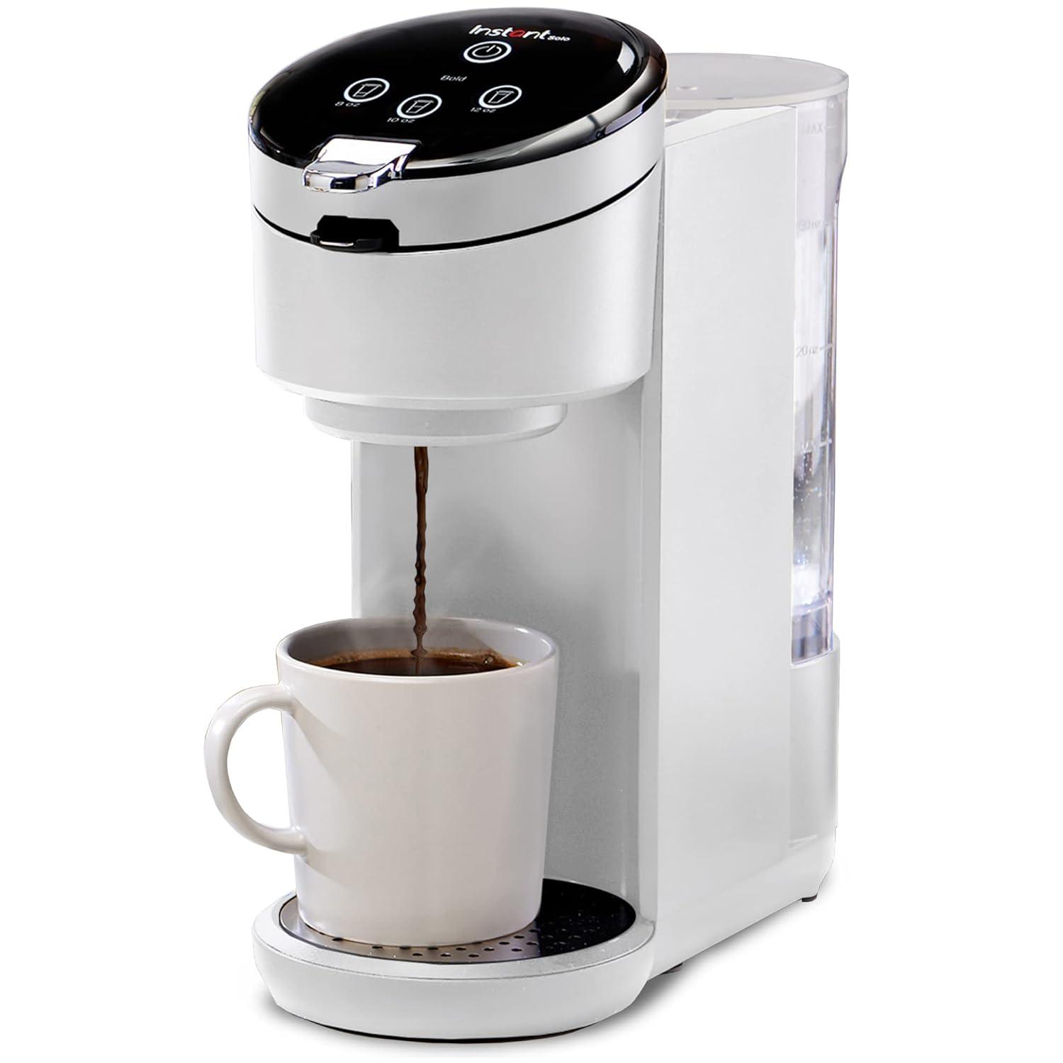 Instant Pot K-Cup White 8-12oz Drip Coffee Maker