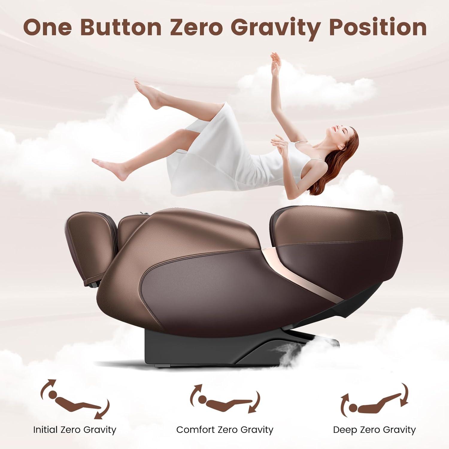 Upholstered Heated Massage Chair