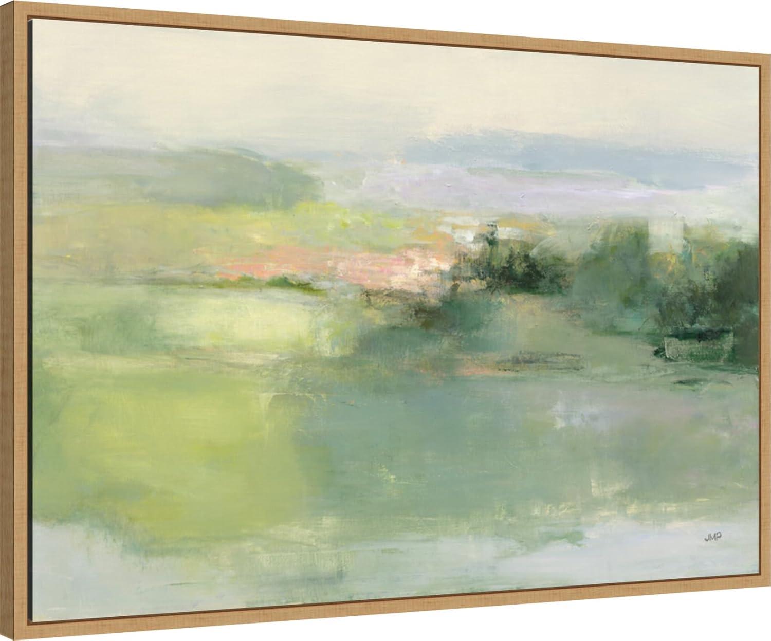 Amanti Art Gentle World Framed Canvas Wall Art Print
