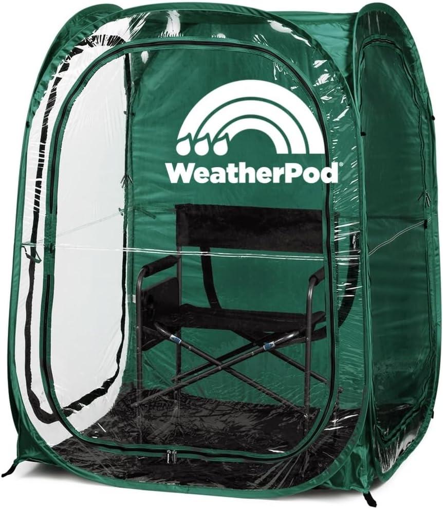 Hunter Green Two-Person Four Season Polyester Pop-Up Tent