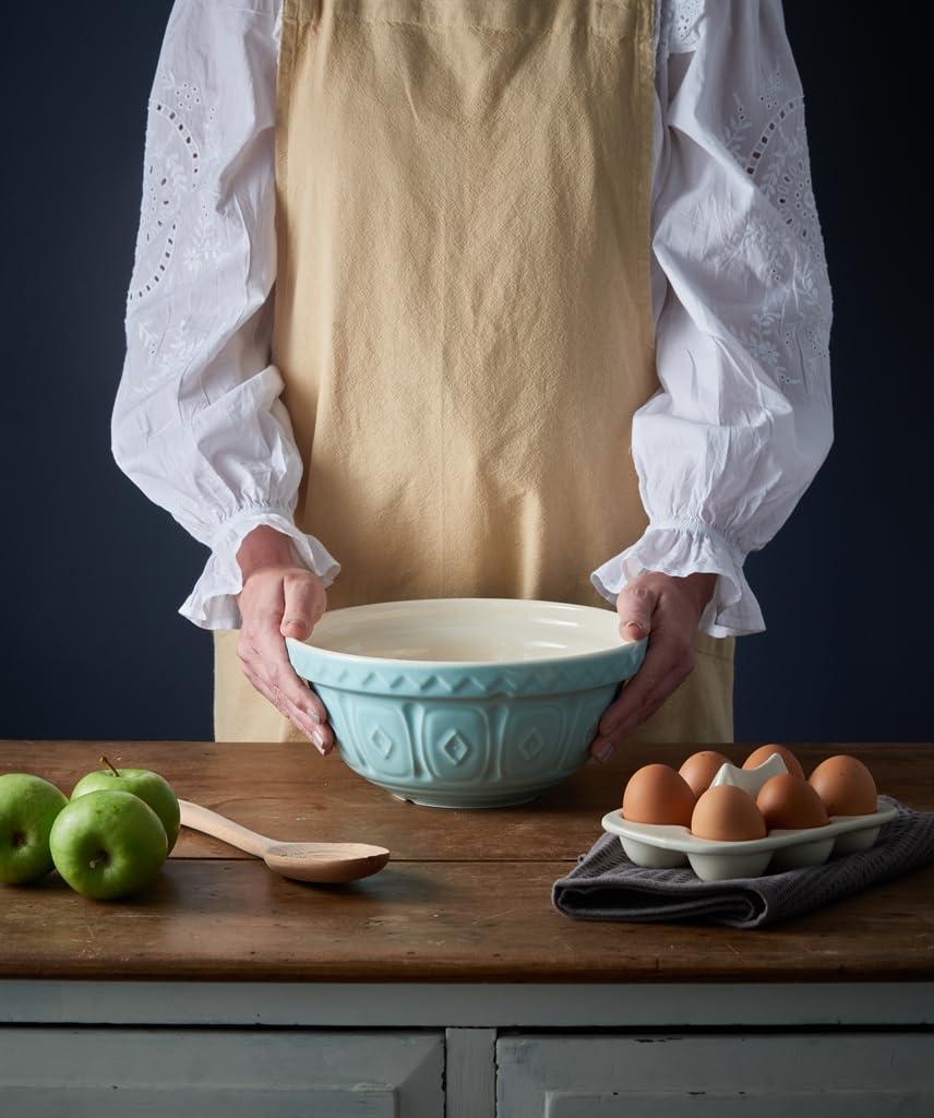 Color Mix Earthenware Mixing Bowl