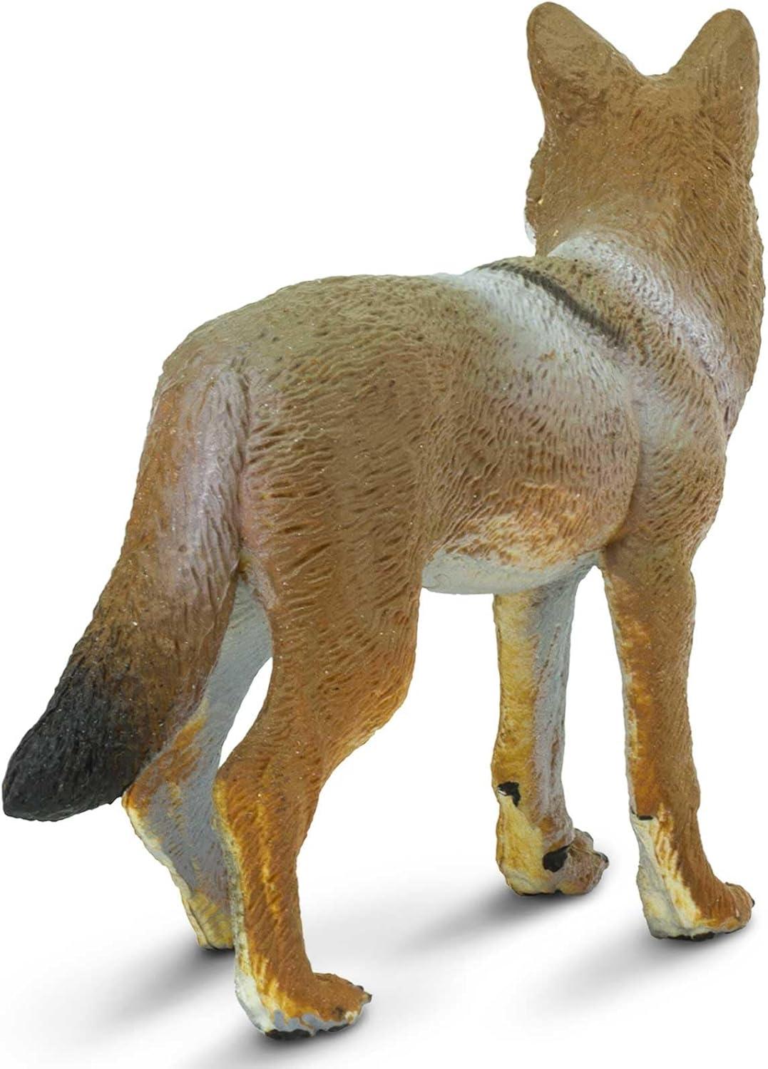Safari Ltd Wild Safari North American Wildlife 3.75" Coyote Model Figure