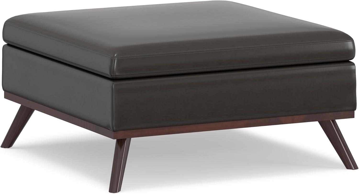 Owen Faux Leather Ottoman