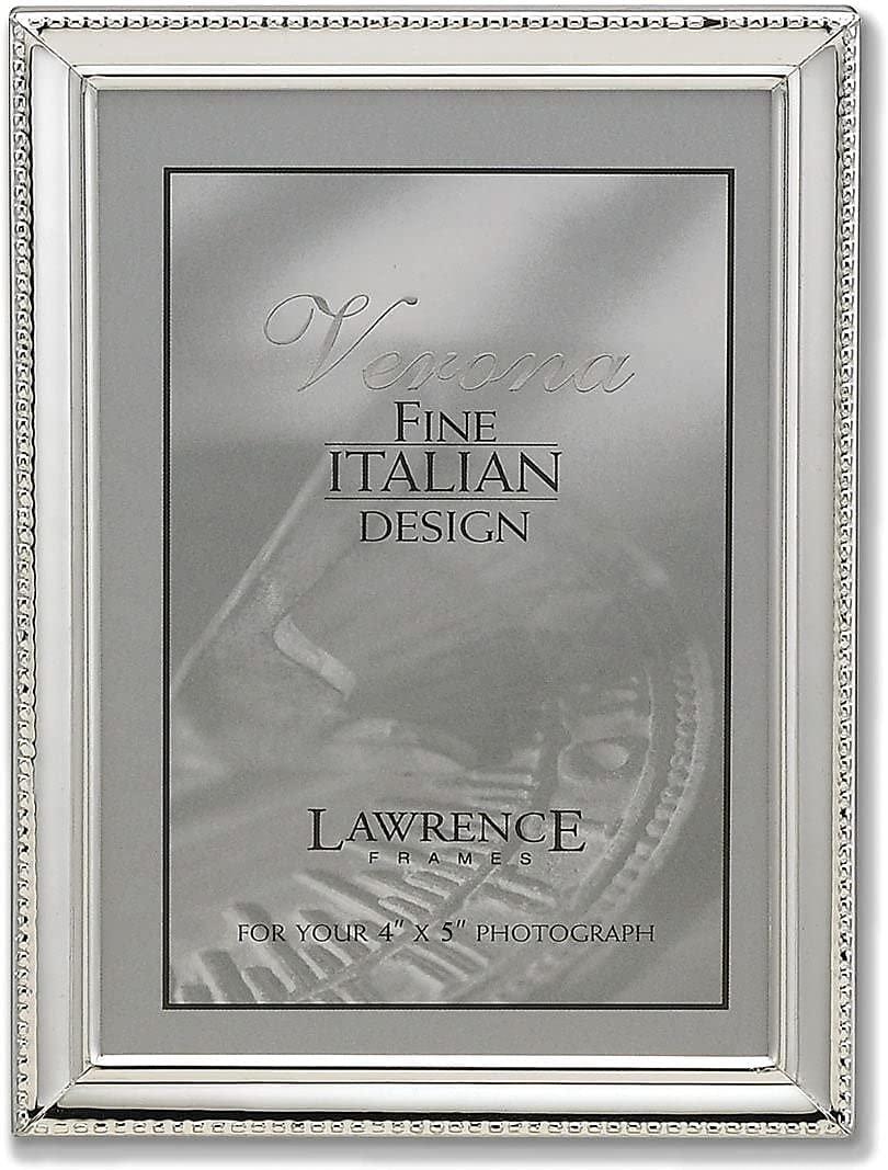 Lawrence Frames Silver-plated Tabletop Picture Frame, Silver