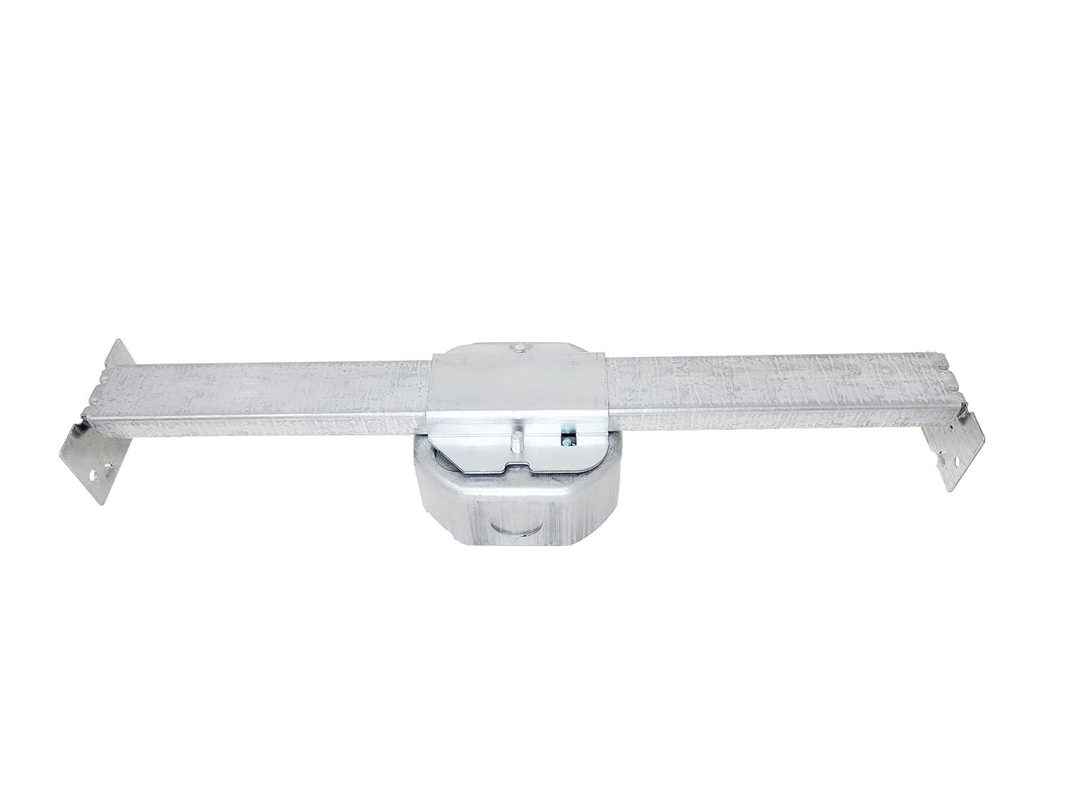 Sealproof Fan Brace - Electrical Box and Support Bar for Ceiling Fans and Light Fixtures, New Installations and Remodels