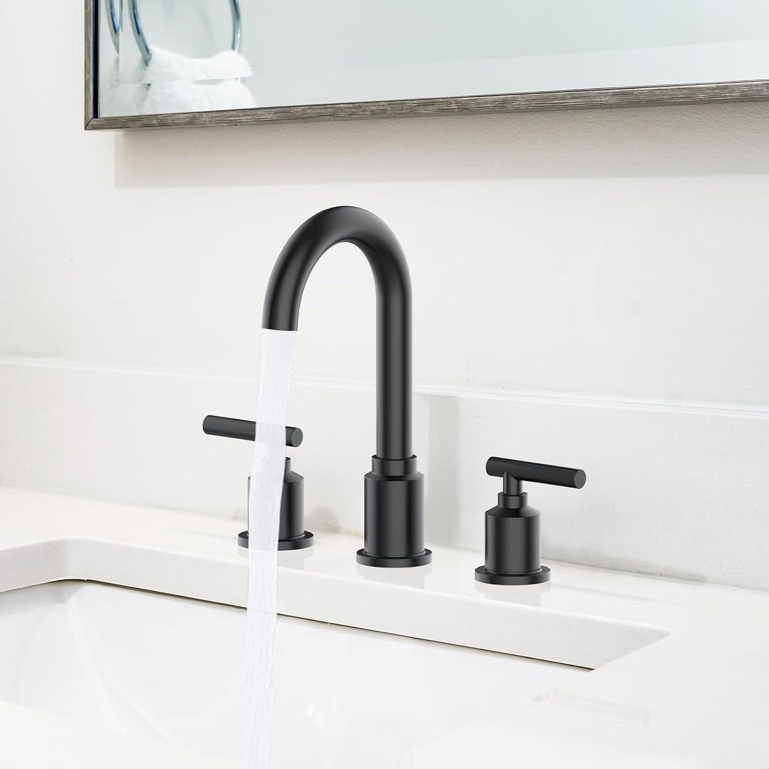 Widespread 2-handle Bathroom Faucet