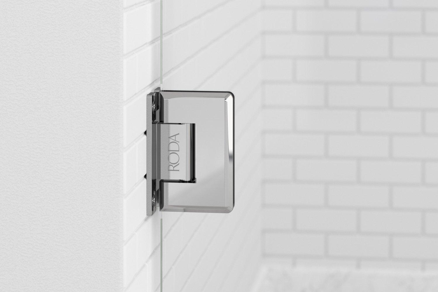 Coppia 26" x 72" Hinged Framed Shower Door