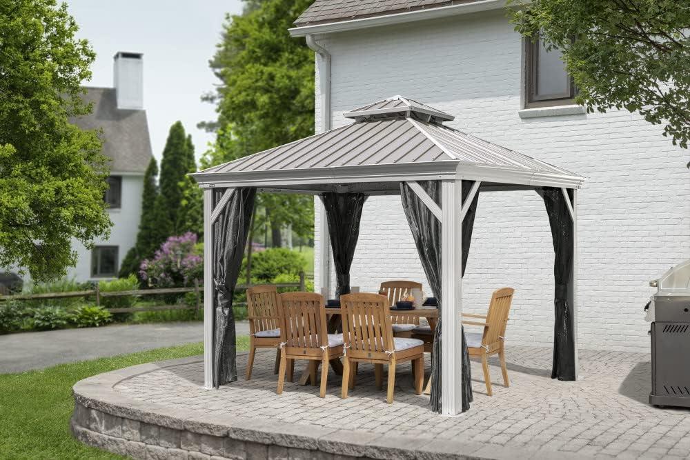 Sojag Sojag Monaco Champagne 10 ft. x 10 ft. Gazebo