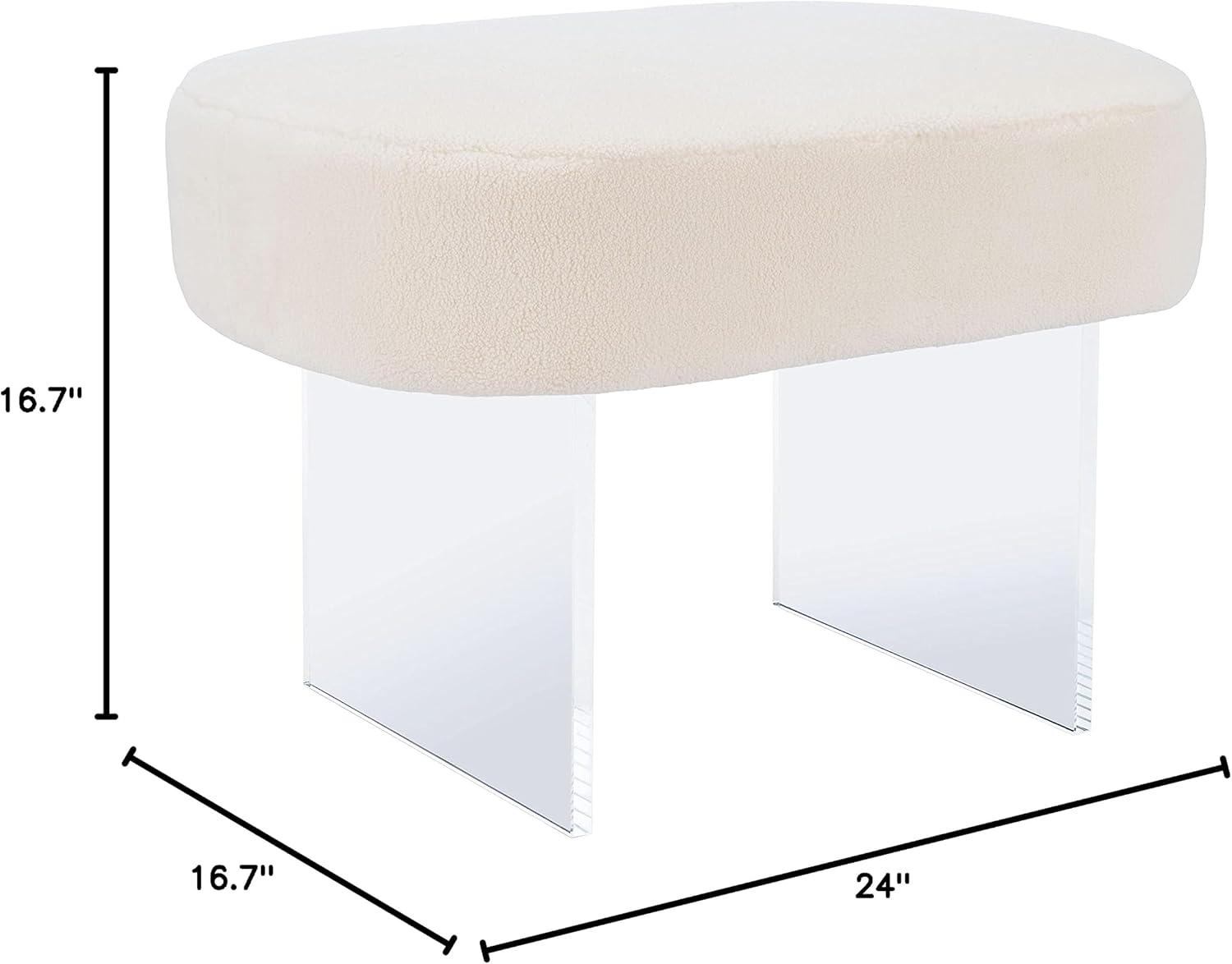 Lucelia Upholstered Ottoman