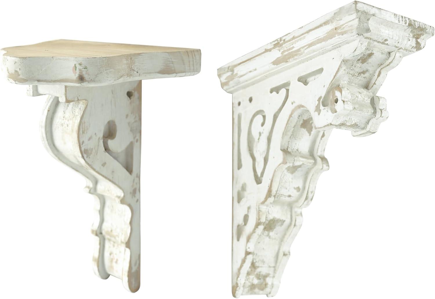 Ophelia & Co. Vintage Shabby Wood Corbels/ Brackets (Set of 2)
