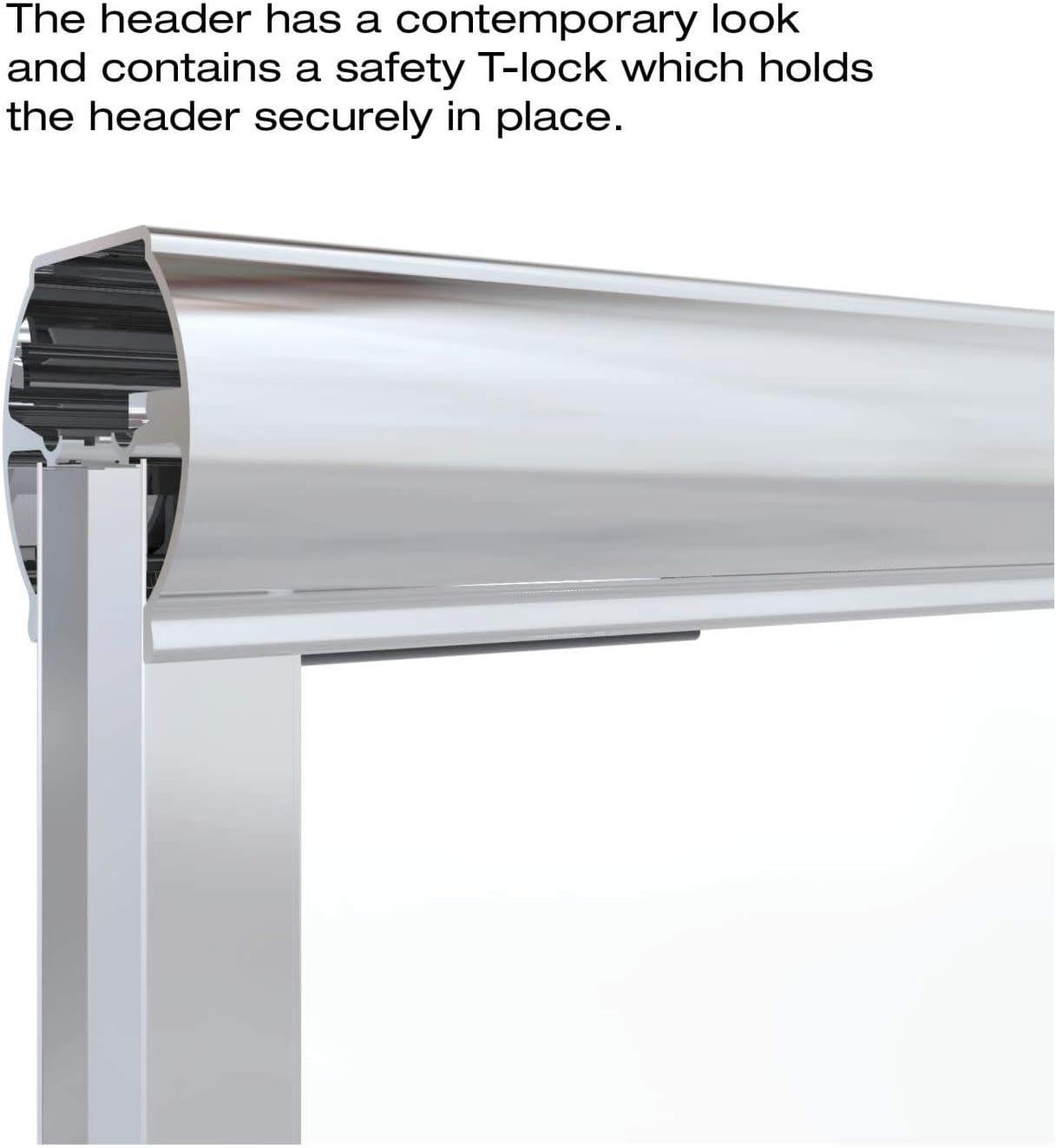 Infinity 29.25" W x 57" H Bypass Semi- Frameless Tub Door