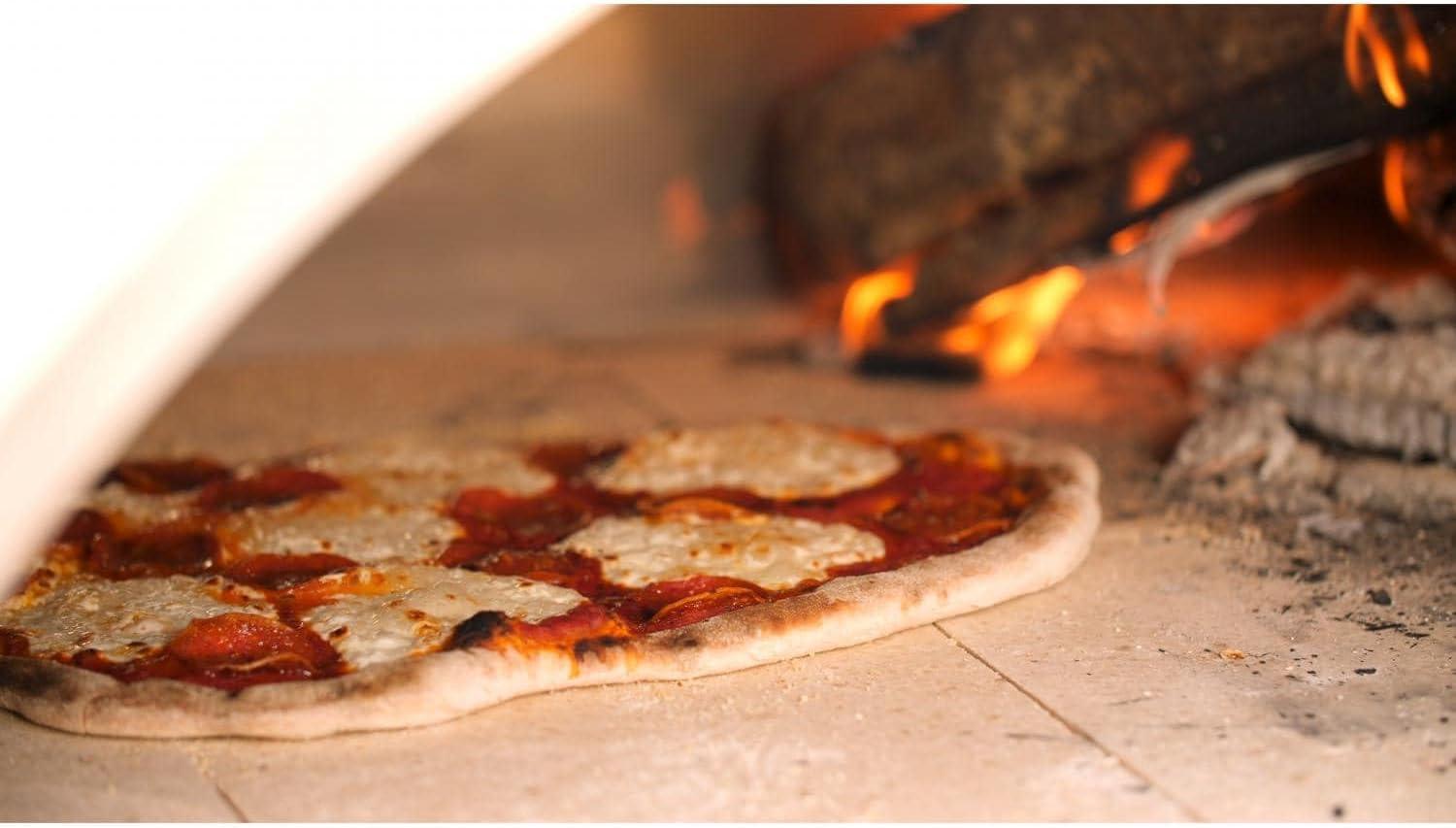Forno Venetzia Forno Venetzia Torino Stainless Steel Countertop Wood Burning Pizza Oven