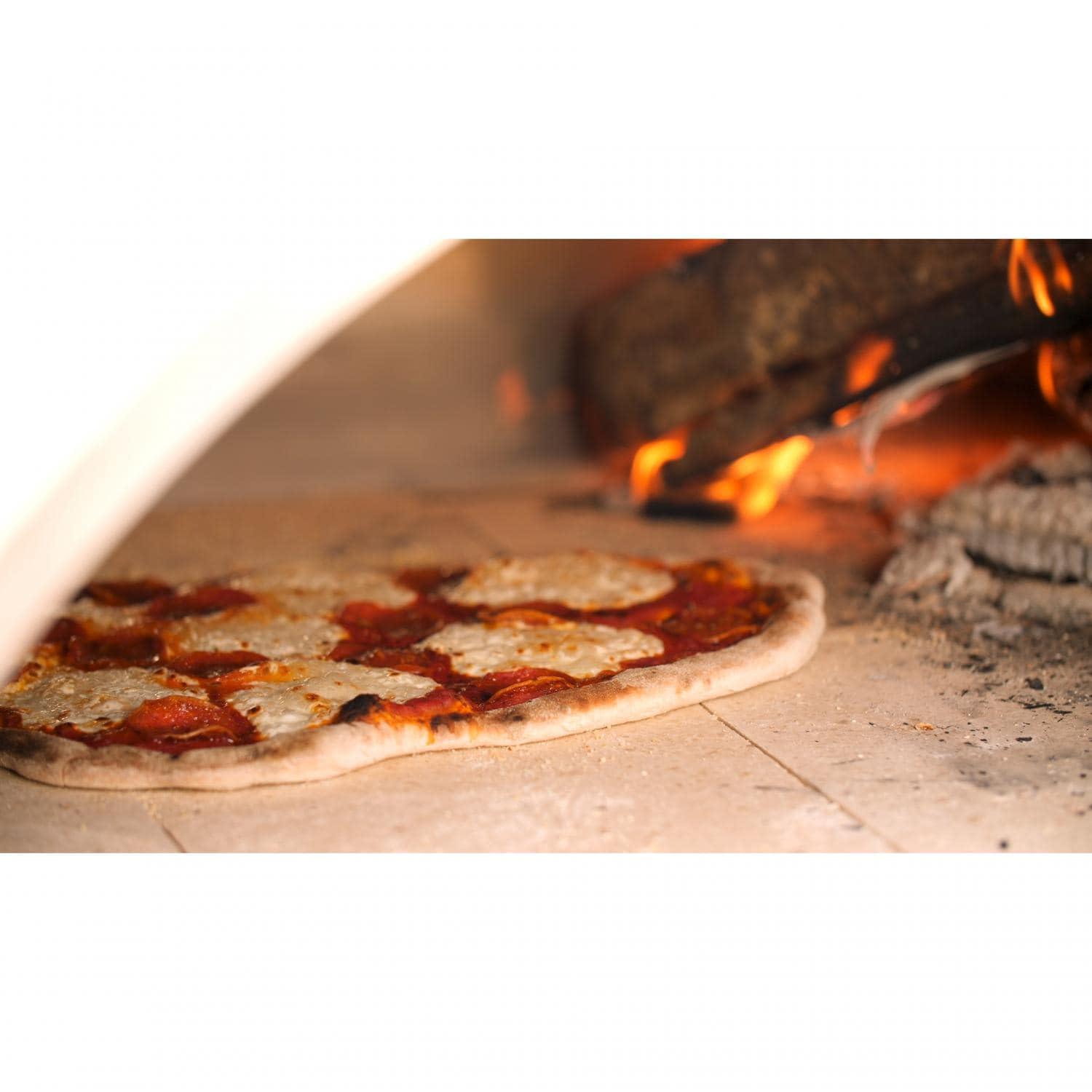 Forno Venetzia Forno Venetzia Torino Stainless Steel Countertop Wood Burning Pizza Oven