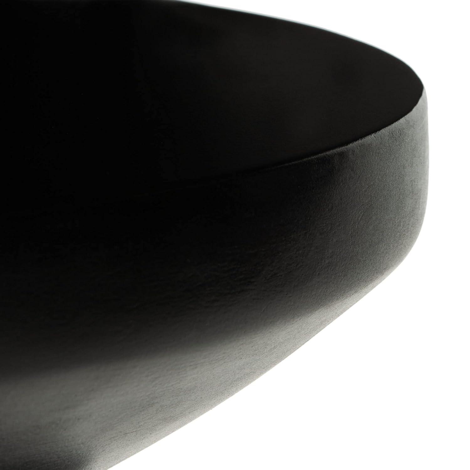 Benaya Concrete Accent Stool - Indoor/Outdoor - VNN1032 - Black - Safavieh