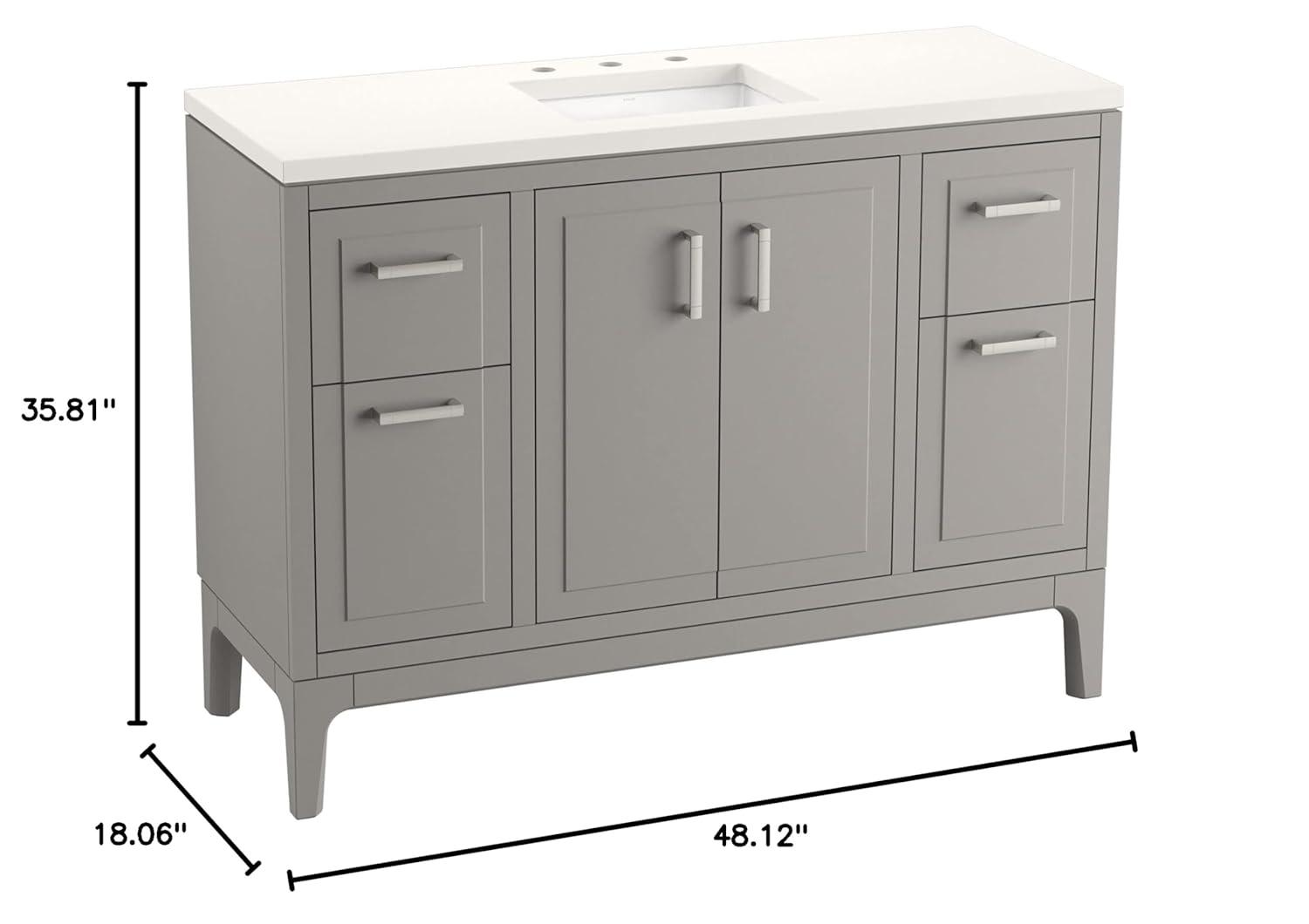 Seer 48.13" Single Bathroom Vanity Set