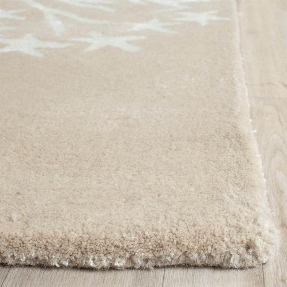 Bella BEL131 Hand Tufted Area Rug - Sand/Ivory - 8'x10' - Safavieh.