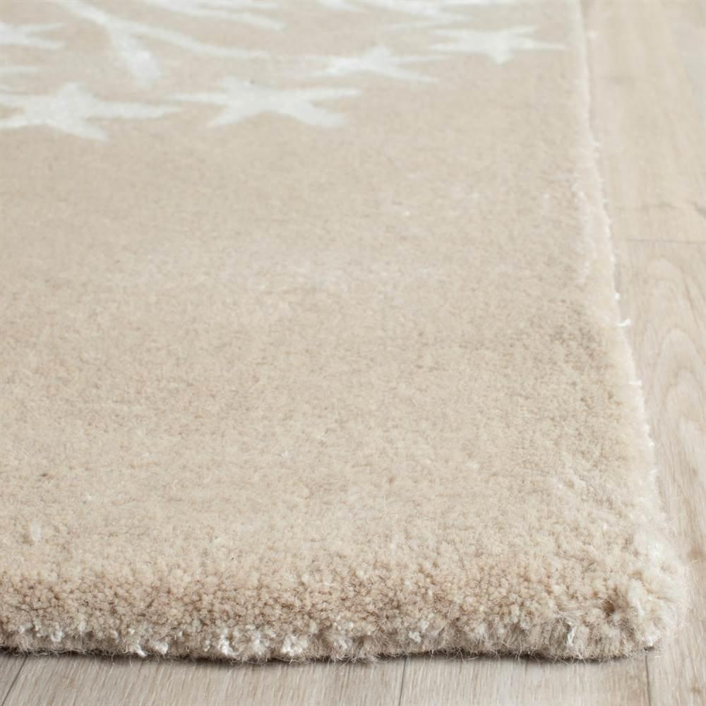 Bella BEL131 Hand Tufted Area Rug - Sand/Ivory - 8'x10' - Safavieh.