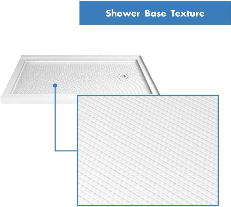 SlimLine 54" W x 36" D Double Threshold Shower Base