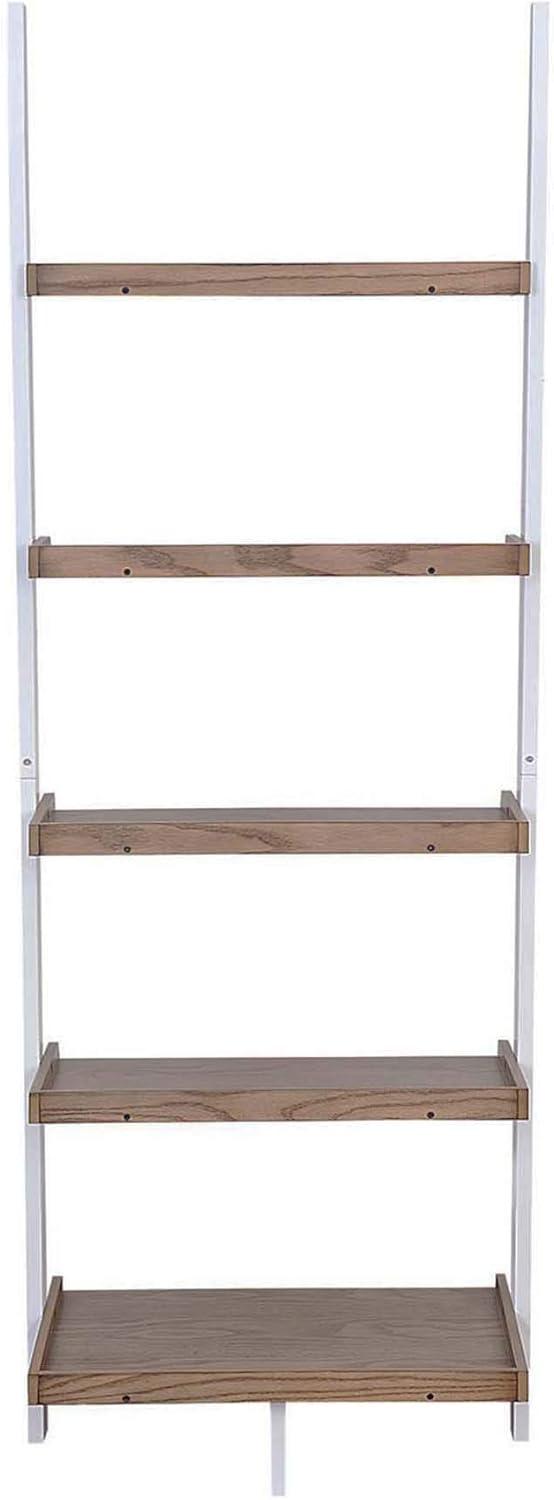 Convenience Concepts American Heritage Bookshelf Ladder, Driftwood/White
