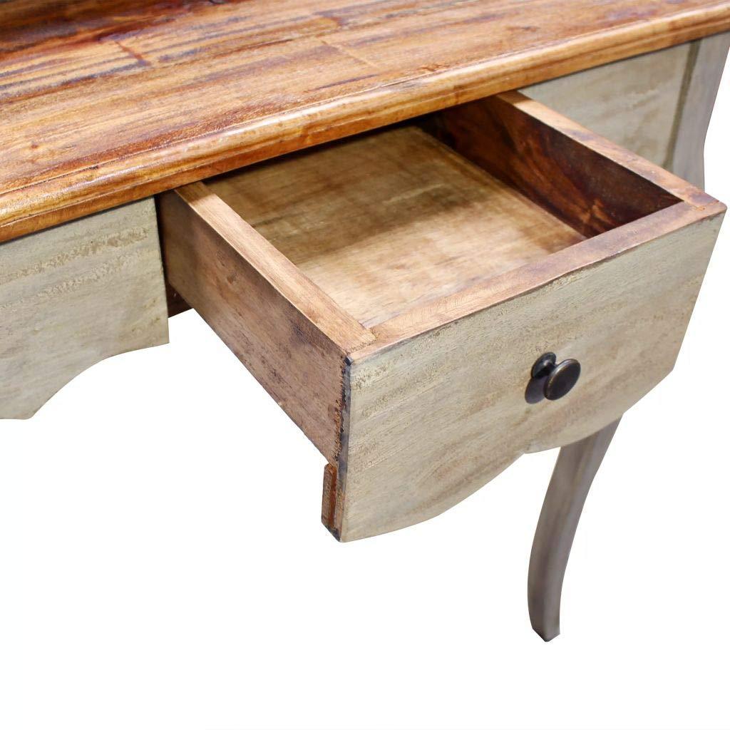Andoer Writing Desk Solid Reclaimed Wood 31.5"x15.7"x36.2"