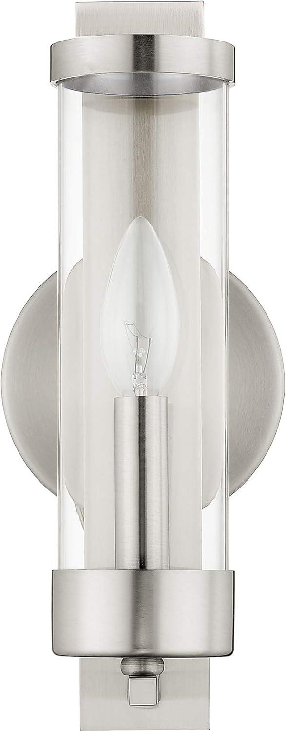 Livex Lighting Castleton 1 - Light Sconce in  Brushed Nickel