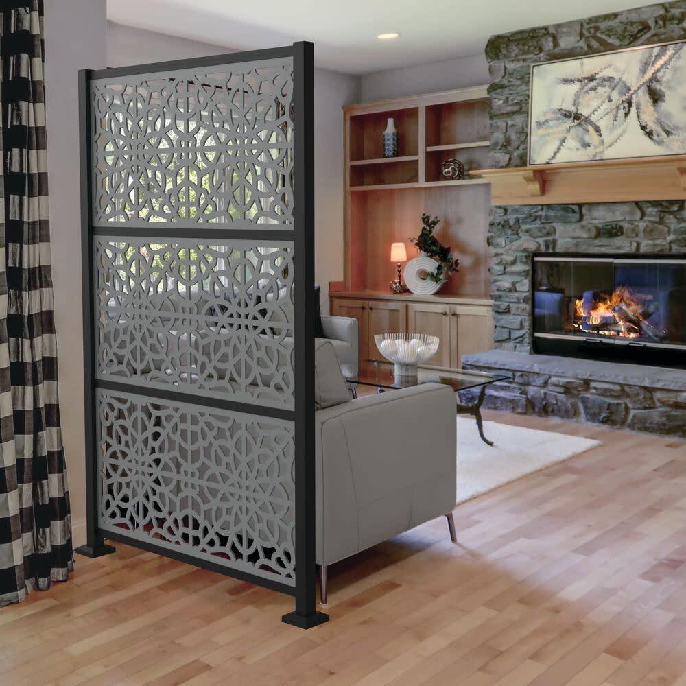 Barrette Outdoor Living 2 ft. x 4 ft. Fretwork Decorative Screen