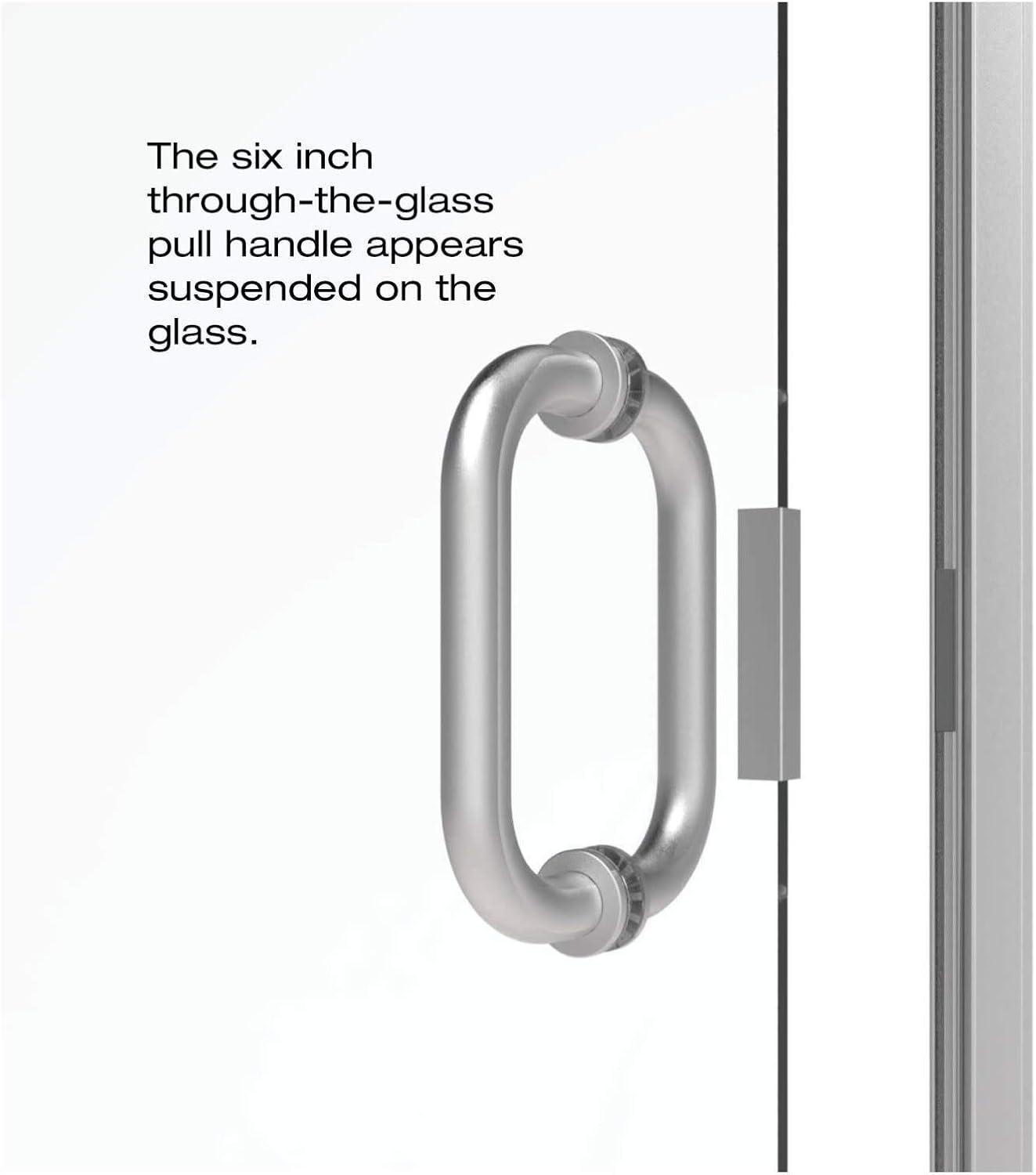 Infinity 33" W x 72" H Semi-Frameless Shower Door