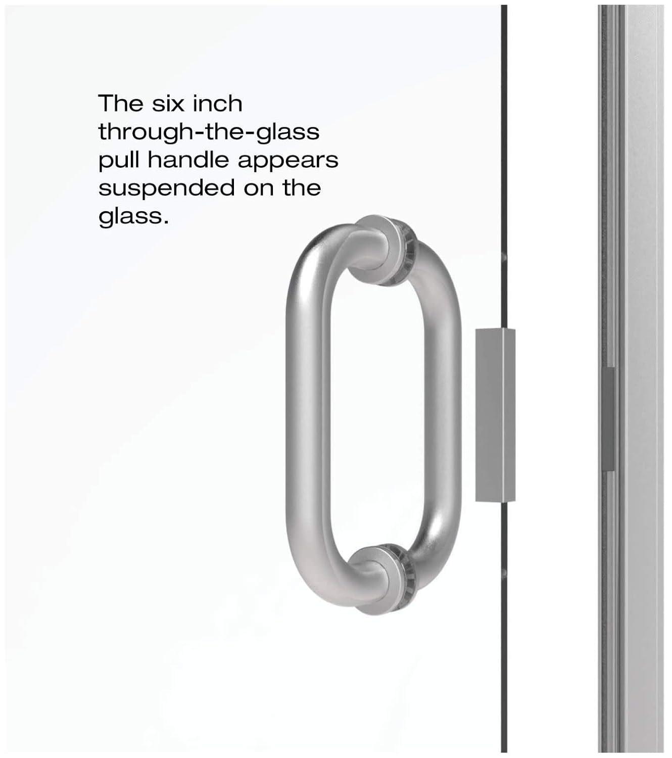 Infinity 28" x 65.56" Pivot Semi-Frameless Shower Door