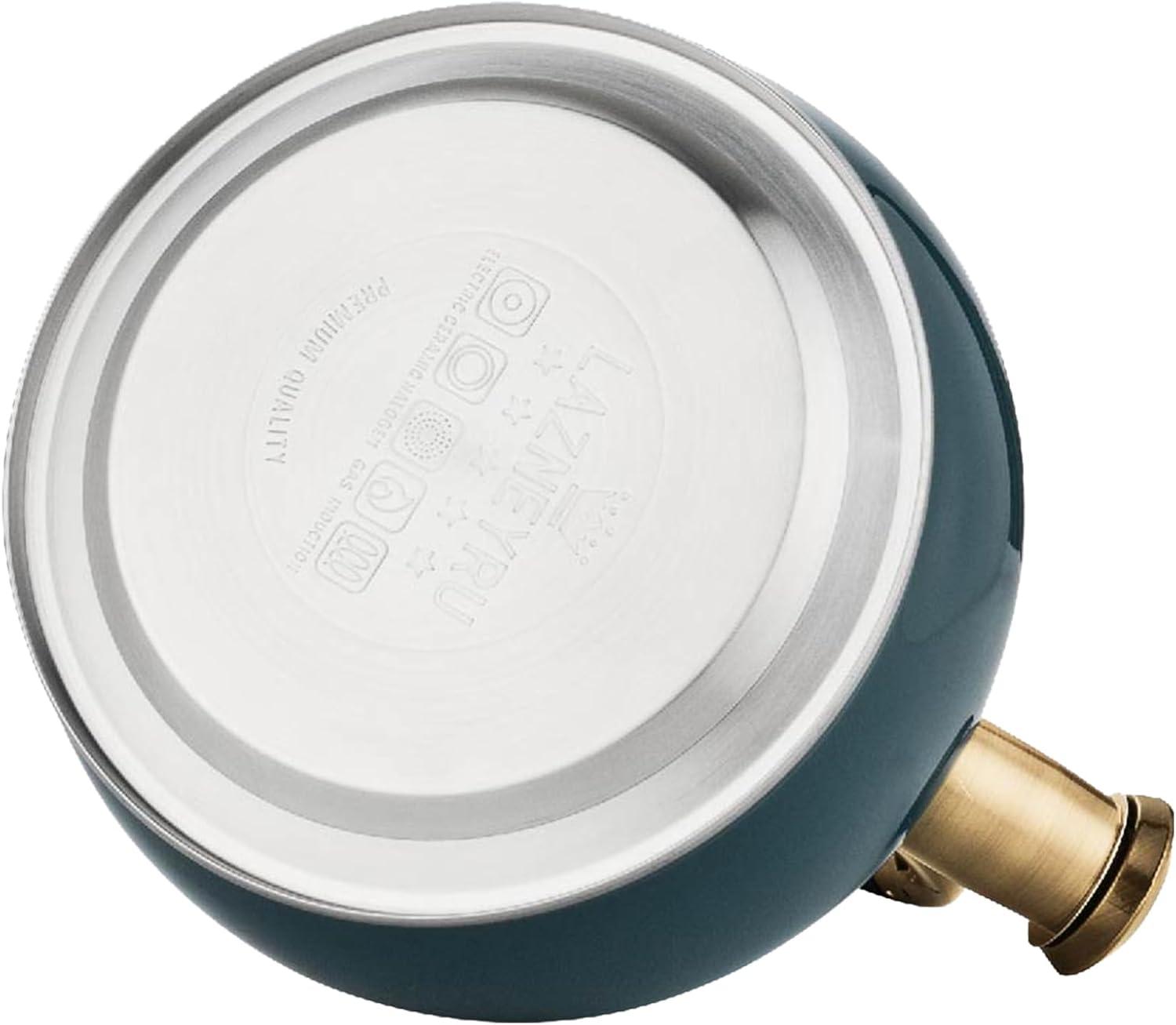 Tea Kettle -3.0 Quart Tea Kettles Stovetop Whistling Teapot Stainless Steel Tea Pots for Stove Top Whistle Tea Pot