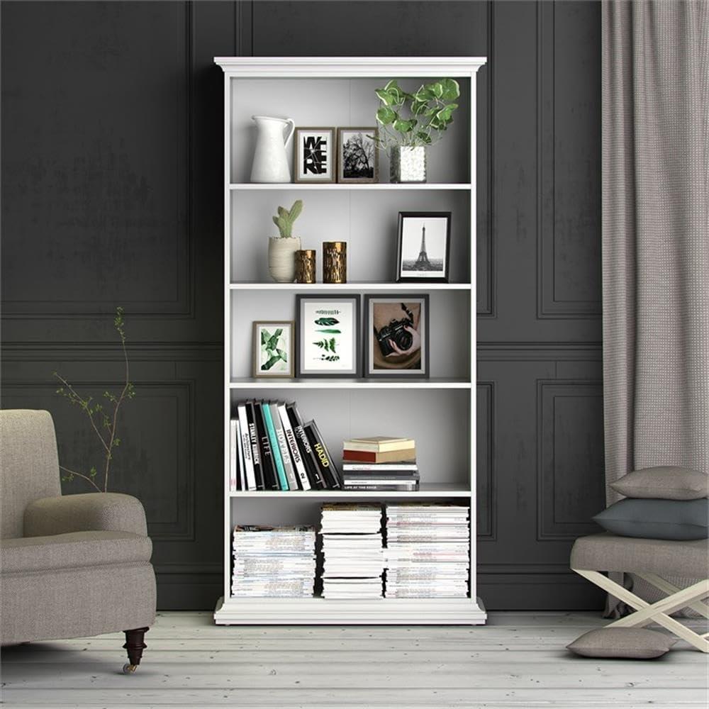 Vilnius Lou 79.04" H x 37.9" W Standard Bookcase