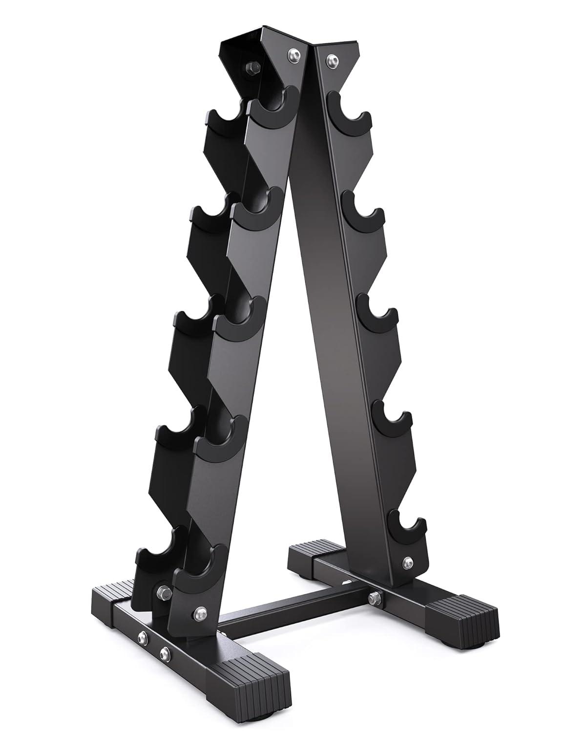 Basstop A-Frame Dumbbell Rack Stand Only, Weight Rack for Dumbbells