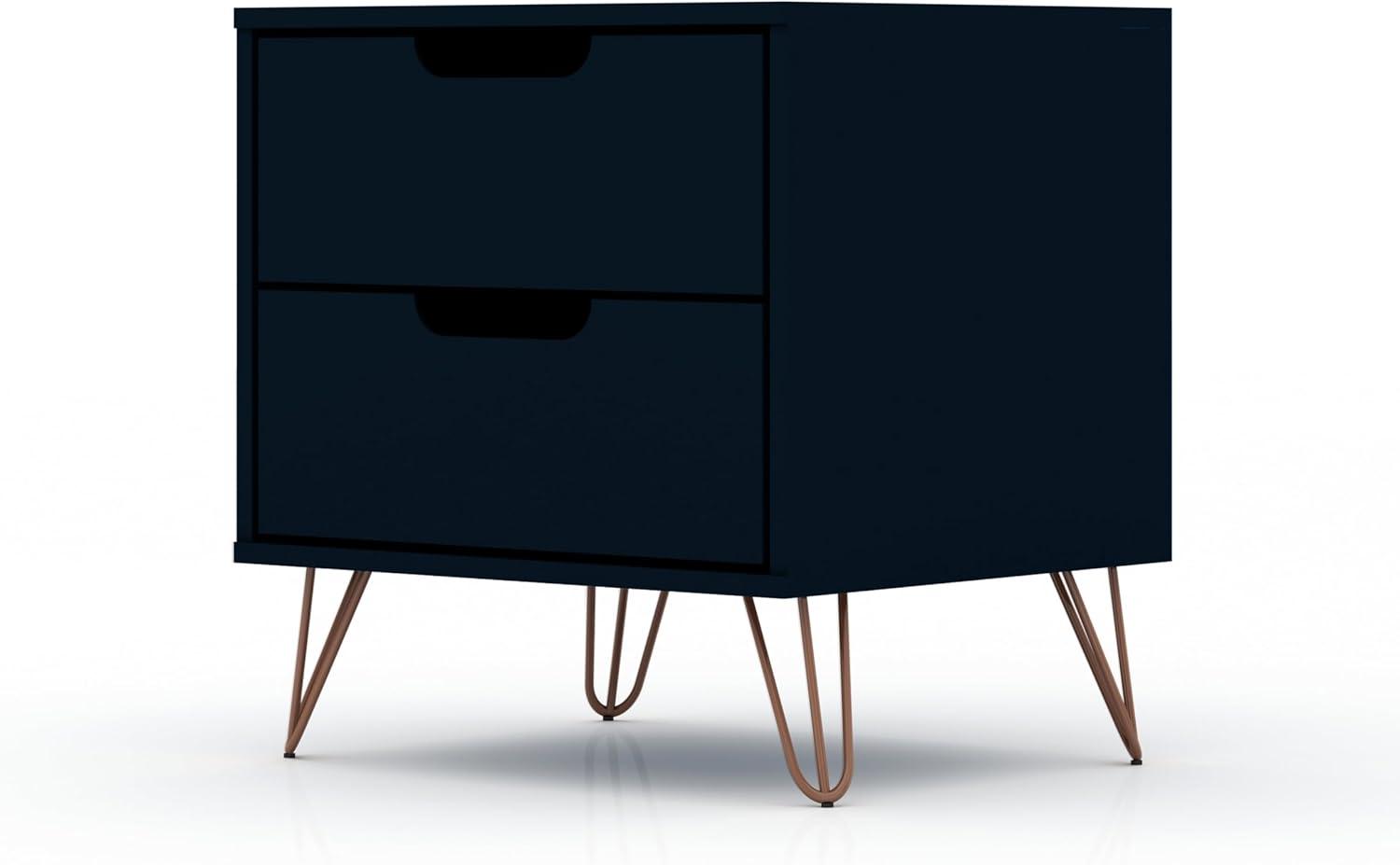 2.0 Rockefeller Nightstand - Manhattan Comfort