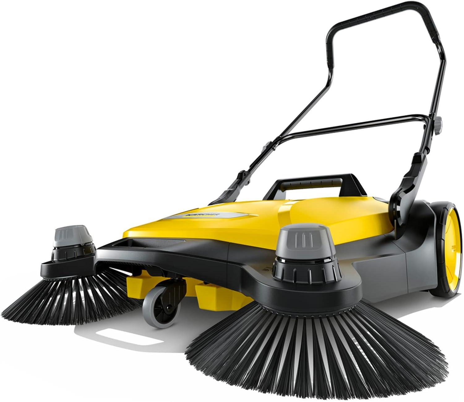 Kärcher S 6 Twin Yellow Cordless Walk-Behind Floor Sweeper