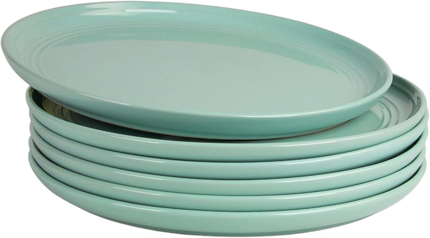 Double Line 8.25" Salad Plate, Set Of 6