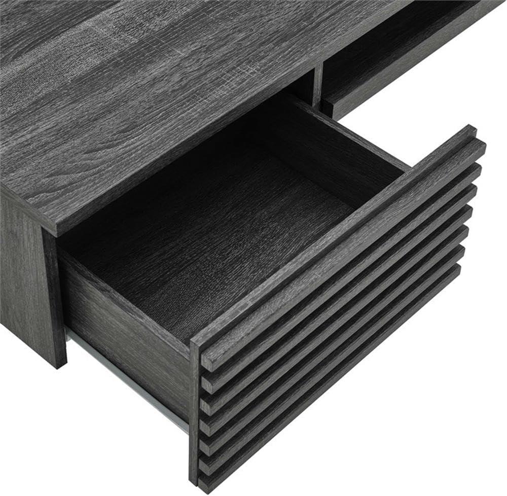 Modway Modway Render Wall Mount Wood Office Desk