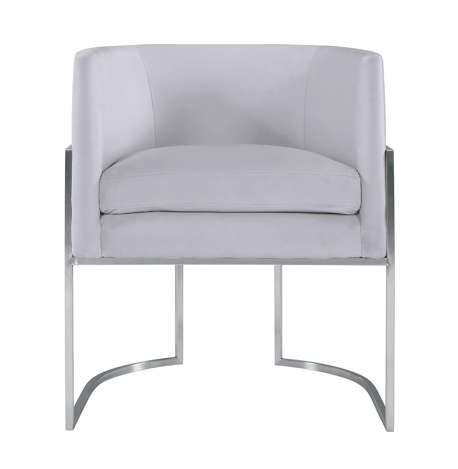 Giselle Velvet Upholstered Armchair