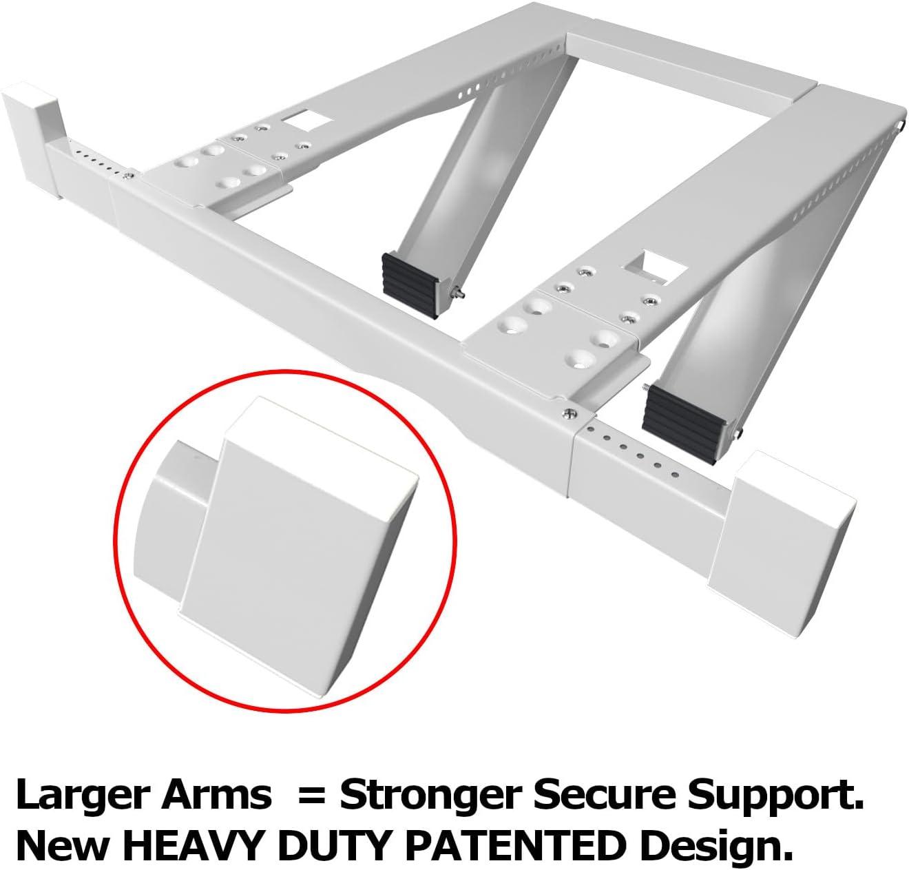 ALPINE HARDWARE Drill-Less Universal Window Air Conditioner Bracket - Window AC Support - Supports Air Conditioners Well Over 200 lbs.